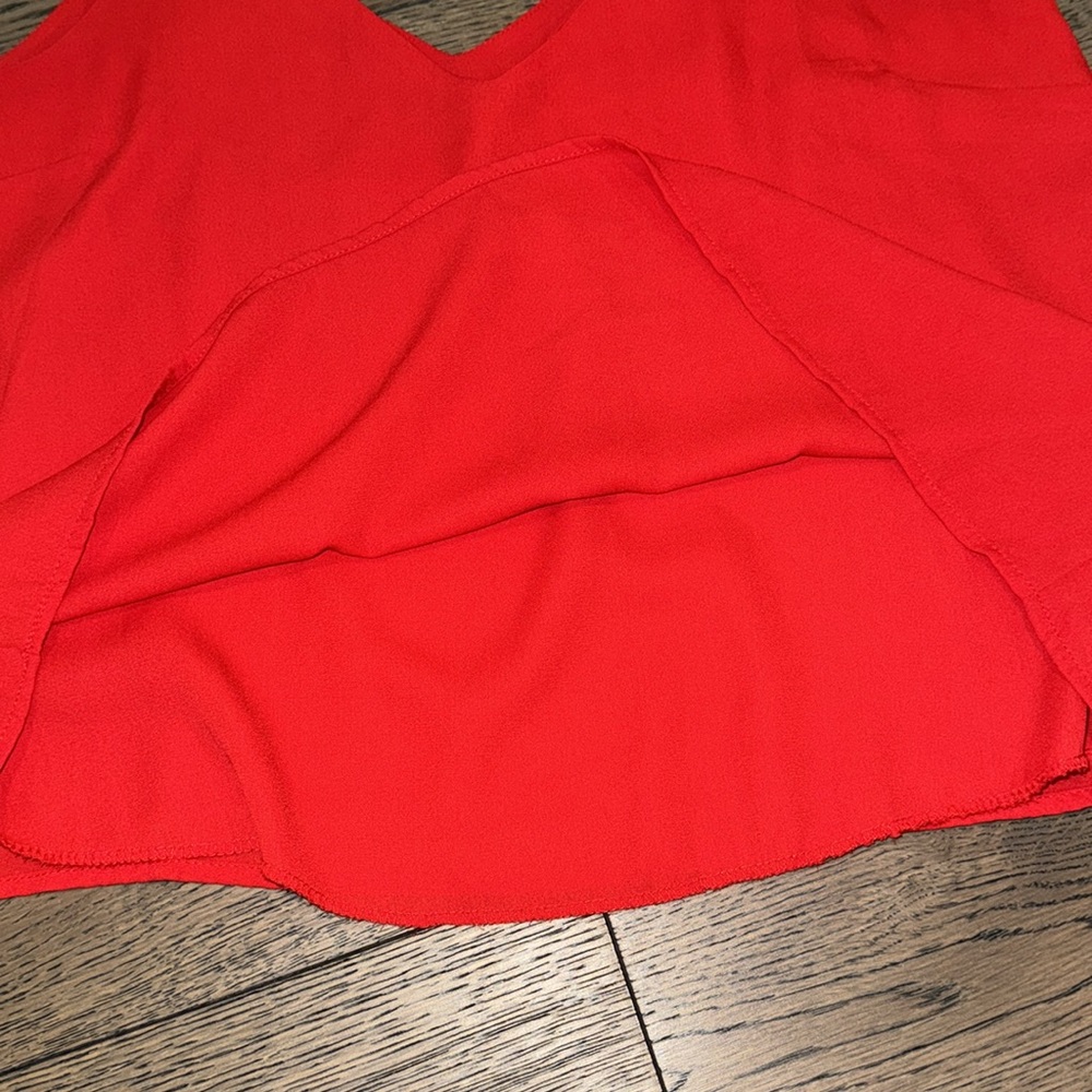 Lulu's Red Spaghetti Strap Tank Top - Picture 3 of 6